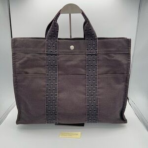 Hermes Airline Tote Dark Grey
